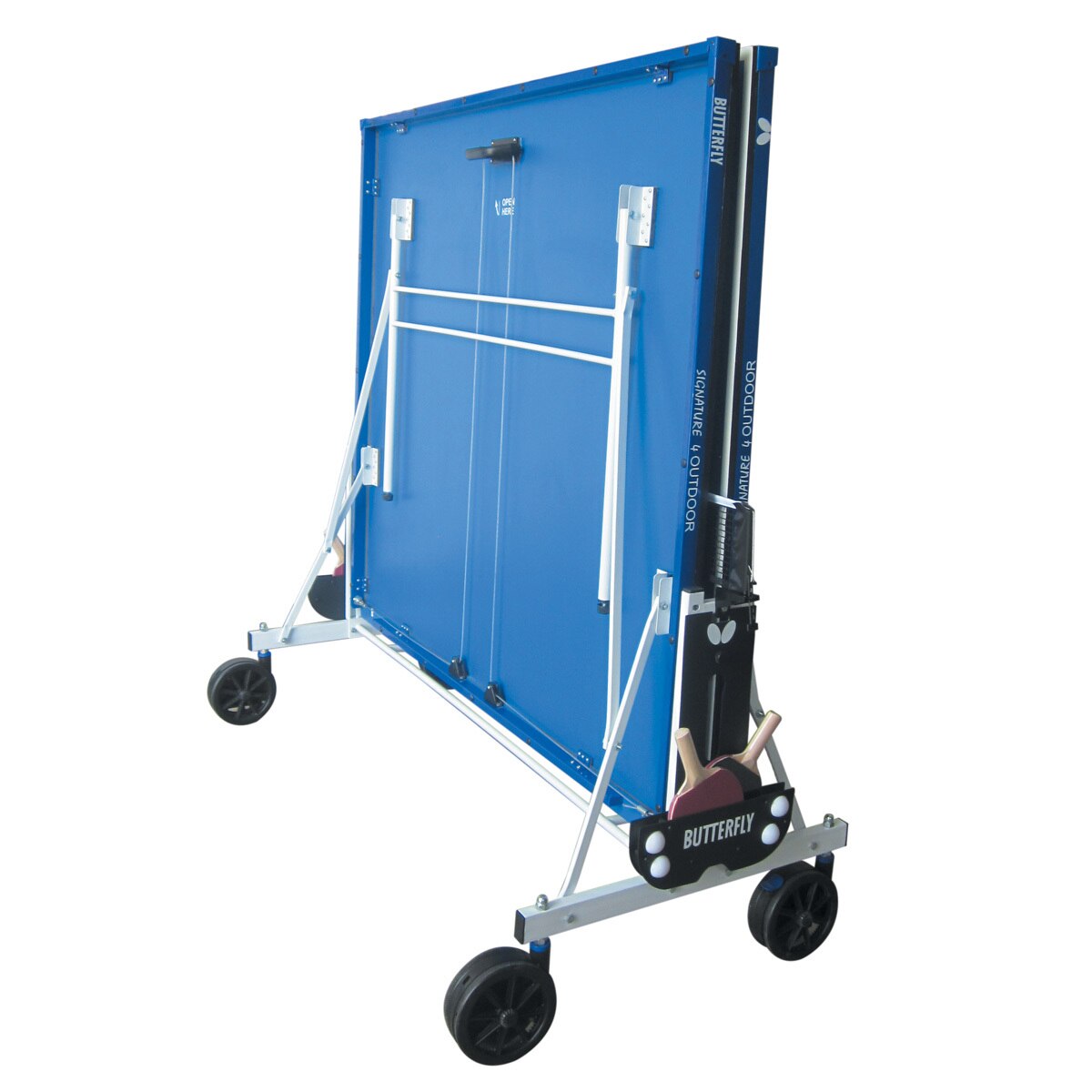 Butterfly Signature 4 Outdoor Table Tennis Table with 2 Bats, 4 Balls and Cover Costco UK