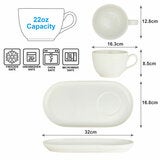 Signature Housewares Soup & Sandwich 4 Piece Set Signature Housewares Soup & Sandwich 4 Piece Set