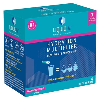 Liquid IV Hydration Sachets, Passion Fruit Flavour 30 sachets
