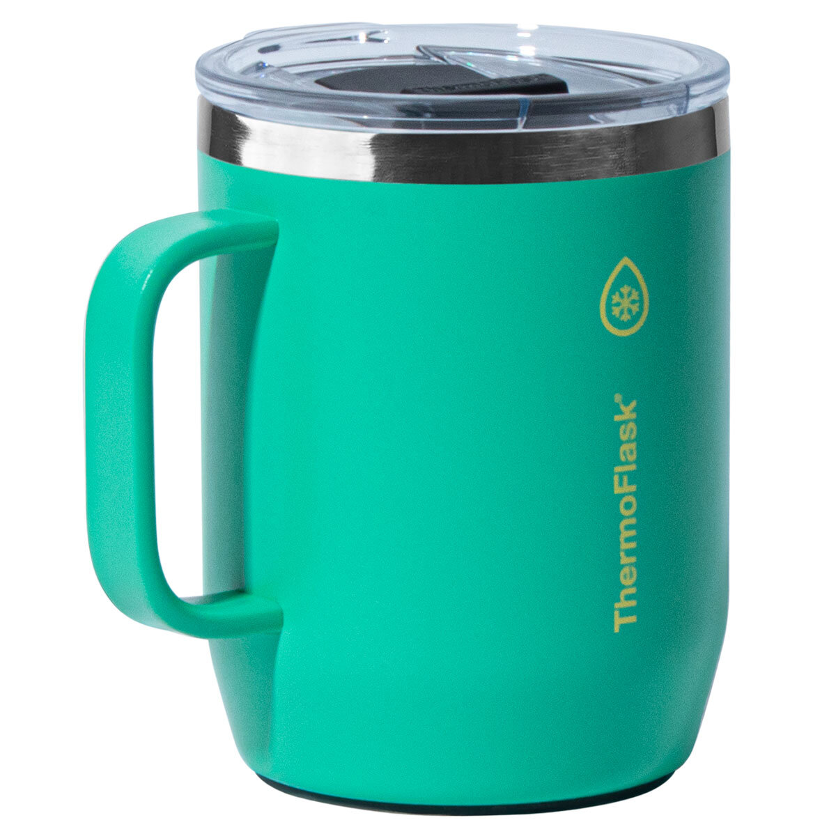 ThermoFlask Coffee and Mug Set in Pink & Green ThermoFlask Coffee and Mug Set in Pink & Green