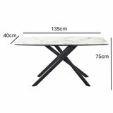 Indus Valley Reva Ceramic Console Table