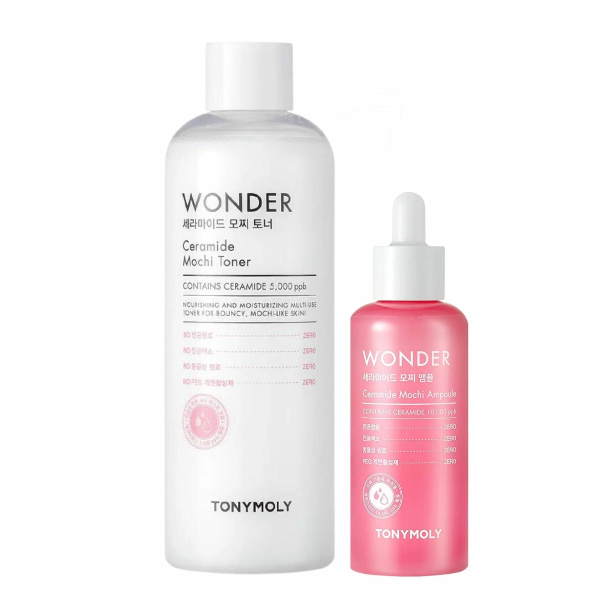 image of tonymoly ceramide mochi toner & ampoule