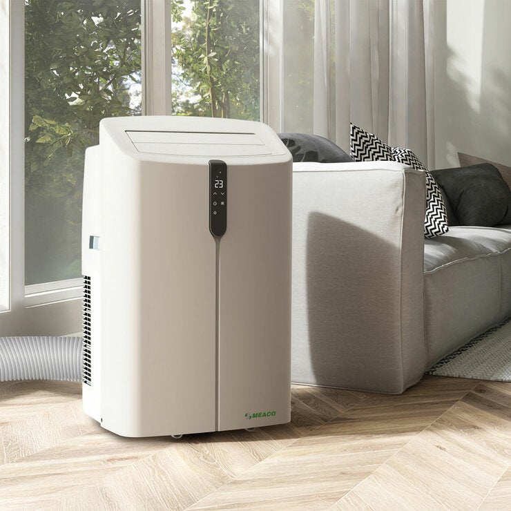Lifestyle image of air conditinoer in living room Lifestyle image of air conditinoer in living room