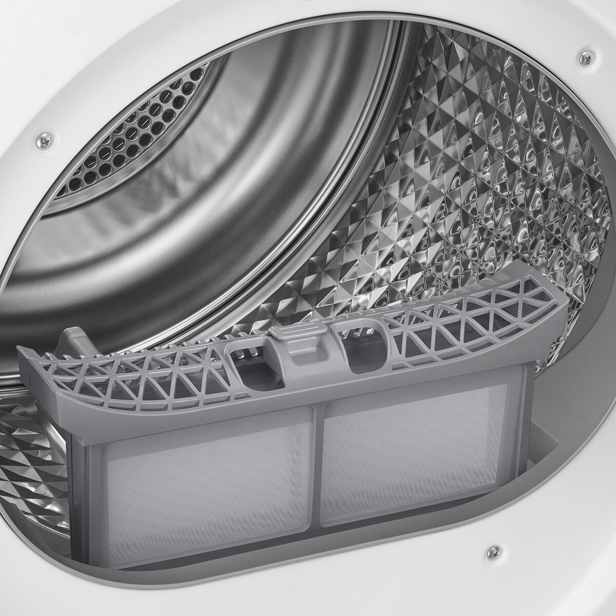 Samsung Series 8 DV90BB9445GHS1, 9kg Smart Heat Pump Tumble Dryer, A+++ Rated in White