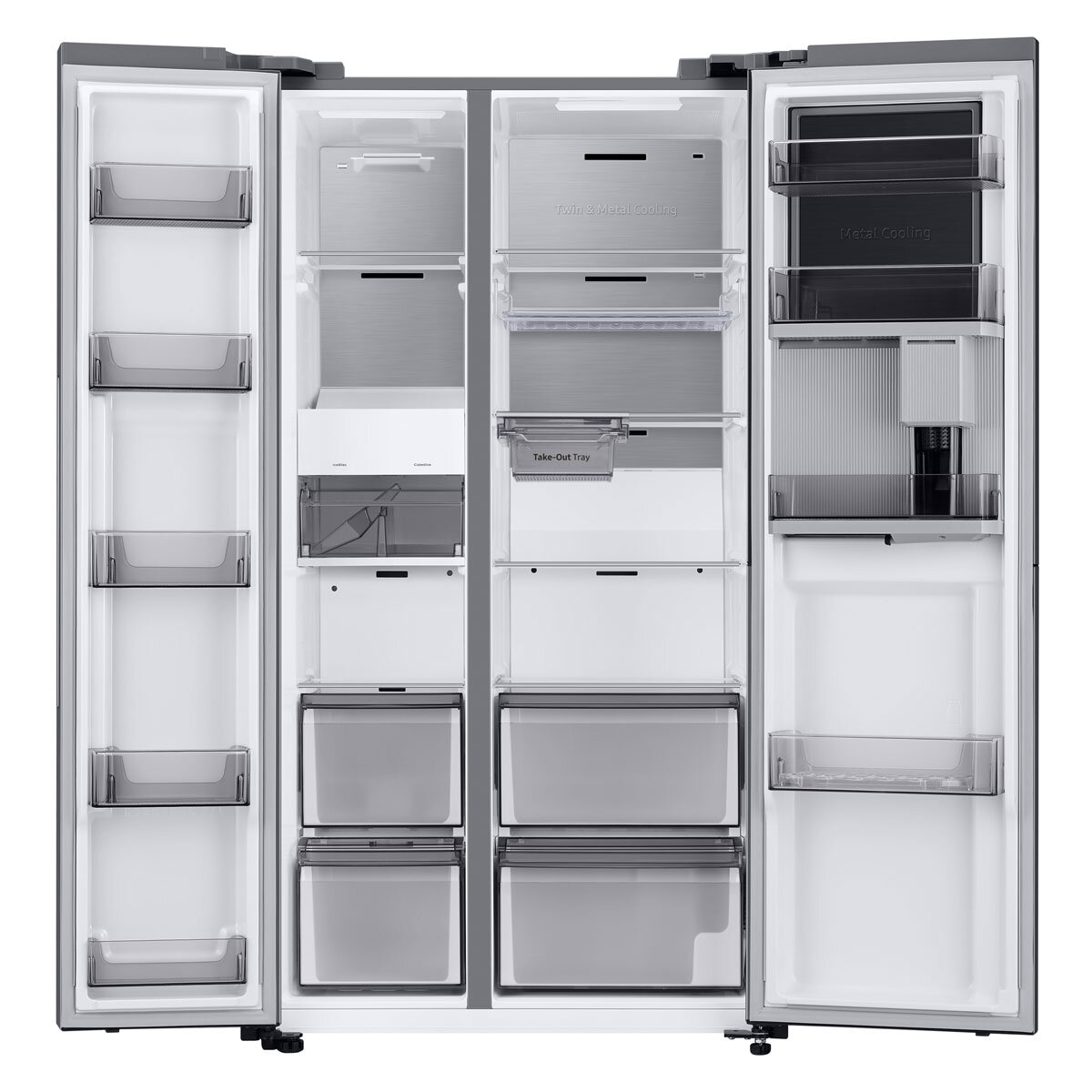 SAMSUNG SIDE BY SIDE RH69CG895DS9EU SILVER