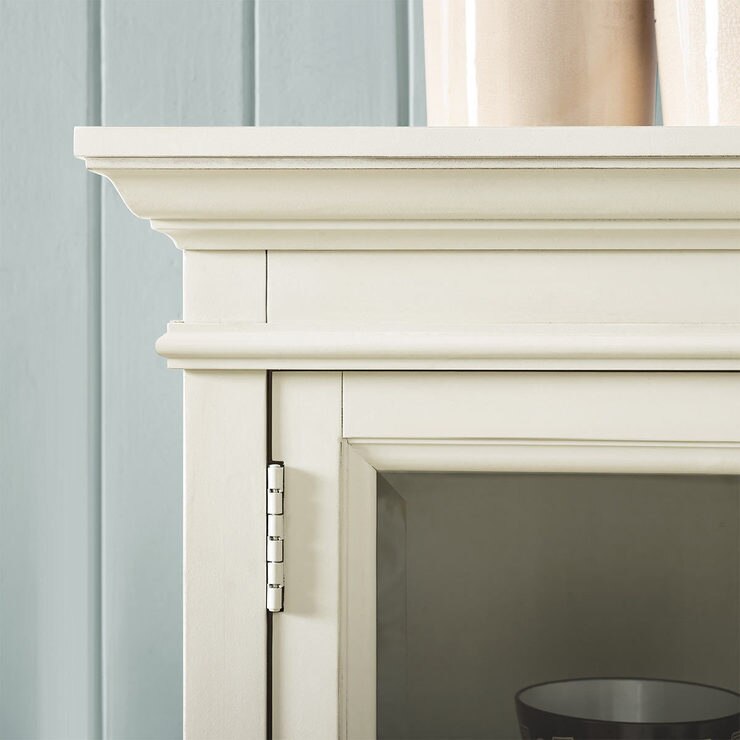 Universal Furniture Elida 168 cm / 5.5 ft Glass Door Bookcase with