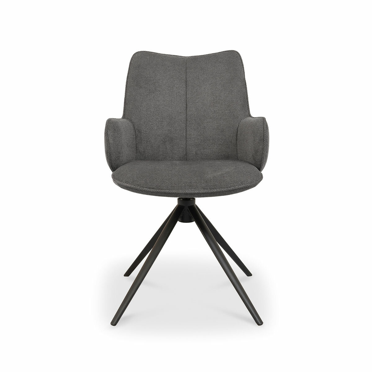 Bentley Designs Rowan Grey Fabric Dining Chair