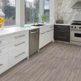 Lifestyle image of floored room in kitchen setting