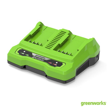 Greenworks 24V Twin Battery Charger