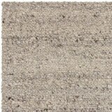 Adler Bouclé Wool Silver Rug, in 3 Sizes Adler Bouclé Wool Silver Rug, in 3 Sizes
