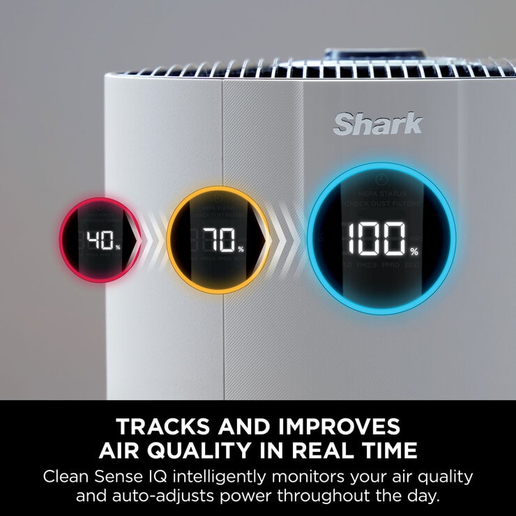 Shark NeverChanges Air Purifier Max Lifestyle Image Shark NeverChanges Air Purifier Max Lifestyle Image