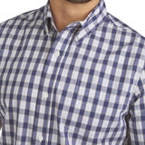 Chaps Men’s Easy Care Shirt in Denim, Extra Extra Large