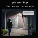 Reolink 4K 180° Battery Wi-Fi Floodlight Security Camera with 64GB SD Card