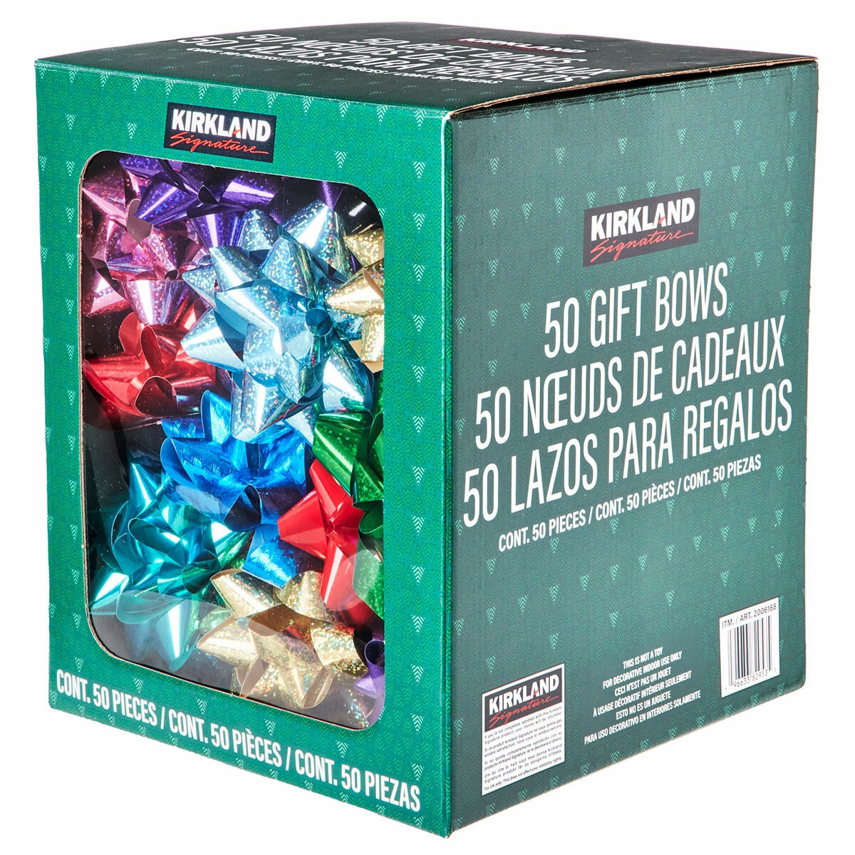 Buy KS Traditional / Bright Colour Bows 50 Pack Combined Included Image at Costco.co.uk