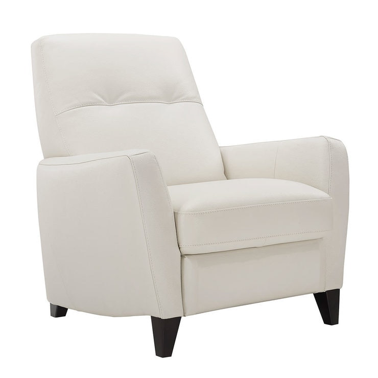 Natuzzi Cream Leather Pushback Recliner Armchair Costco UK