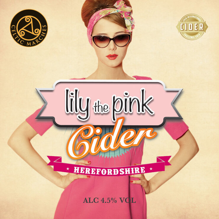 Celtic Marches Lily the Pink Cider, 20L Celtic Marches Lily the Pink Cider, 20L