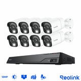 Reolink 12MP (4K+) UHD UH NVR PoE 16 x Channel / 8 x Bullet Camera Kit With 4TB HHD Reolink 12MP (4K+) UHD UH NVR PoE 16 x Channel / 8 x Bullet Camera Kit With 4TB HHD