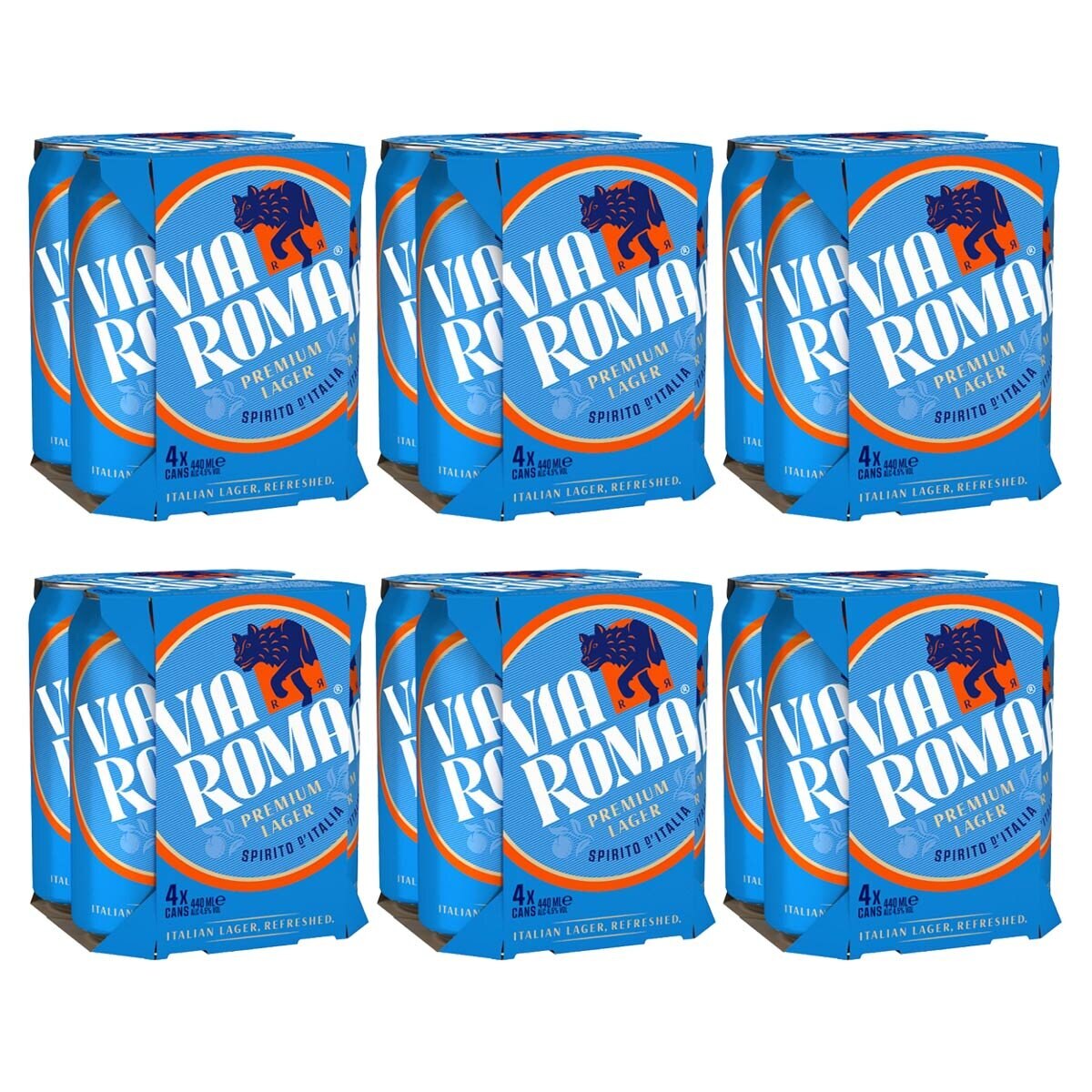 Via Roma 6 x 4 x 440ml