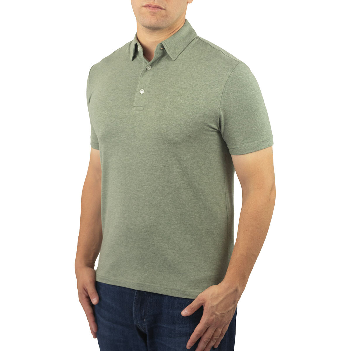 Jachs Men's Pima Blend Polo Shirt