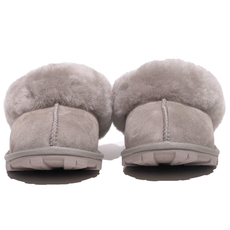 Kirkland Signature Women's Shearling Slippers in Grey Costco UK
