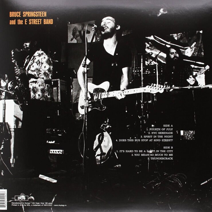 Live at My Father's Place in Roslyn, July 31, 1973 Vinyl by Bruce Springsteen