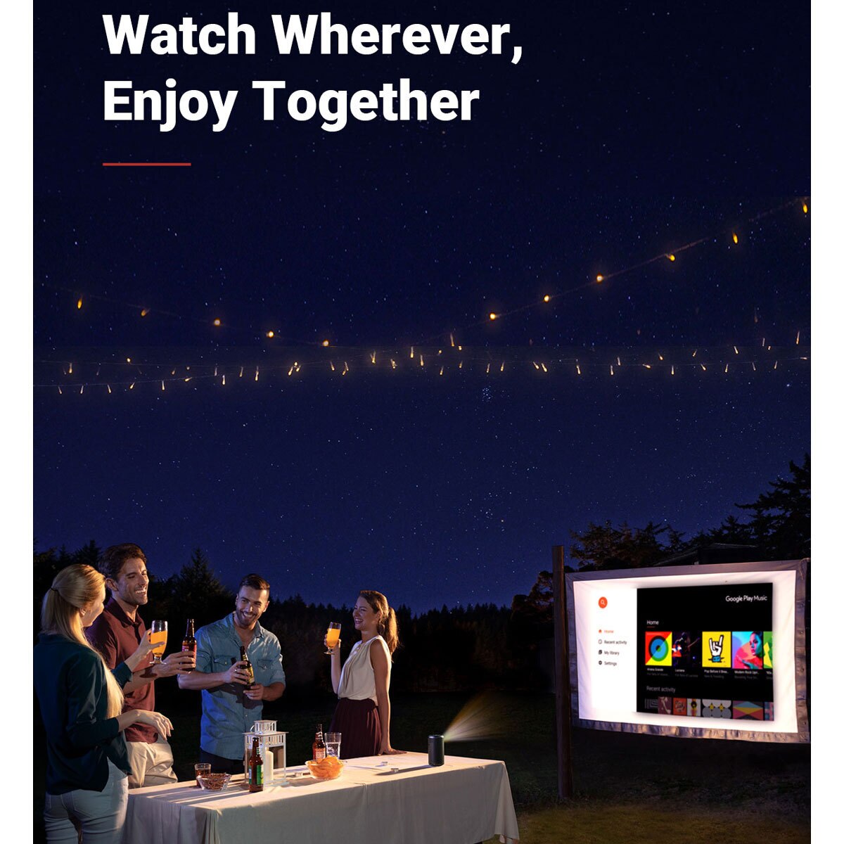 Buy Anker Nebula Capsule II Android Pocket 200 ANSI Lumen Projector at costco.co.uk