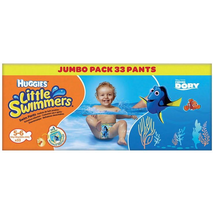 Huggies Little Swimmers Size 5/6, 33 Pack Costco UK