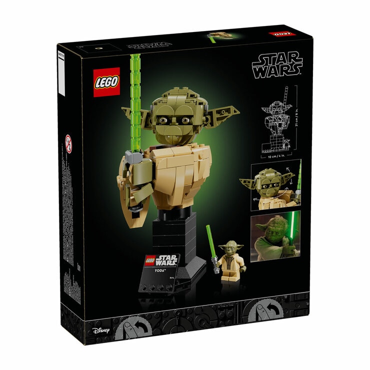 LEGO Star Wars™ Yoda™ Bust - Model 75438 (18+ Years)