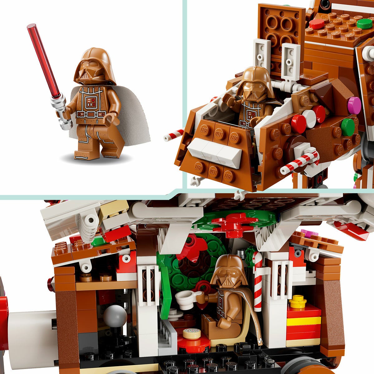 LEGO Star Wars Gingerbread AT-AT Walker - Model 40806 (10+ Years) LEGO Star Wars Gingerbread AT-AT Walker - Model 40806 (10+ Years)