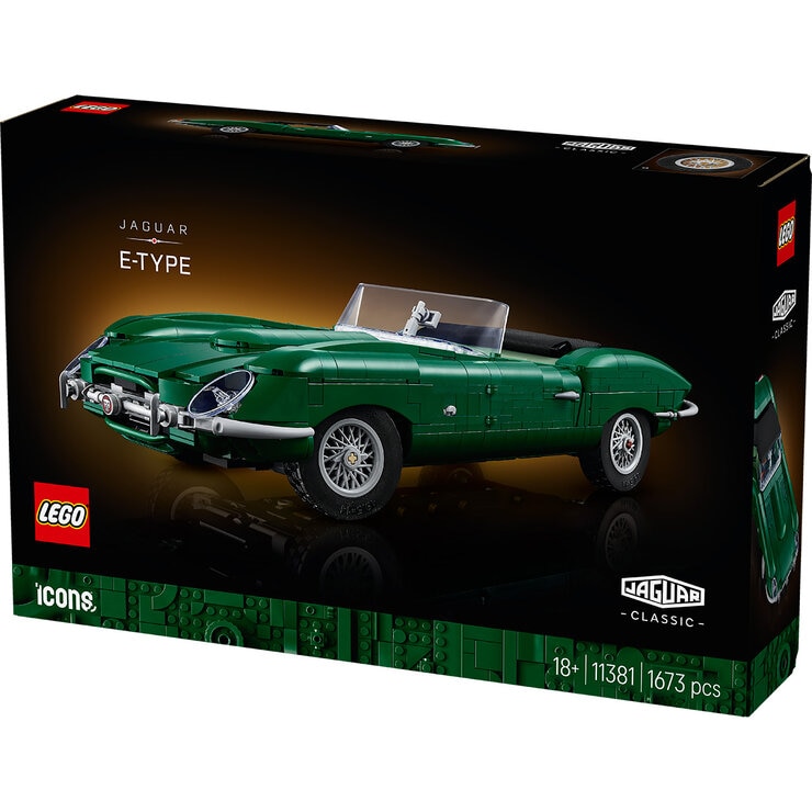 LEGO Icons Jaguar E-Type - Model 11381 (18+ Years) LEGO Icons Jaguar E-Type - Model 11381 (18+ Years)