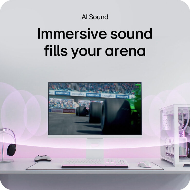 LG UltraGear 32 Inch 4K Ultra HD 144Hz IPS Smart Gaming Monitor, 32G810SA-W