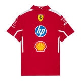Scuderia Ferrari F1 Team Mens Dark Cherry Polo 2026