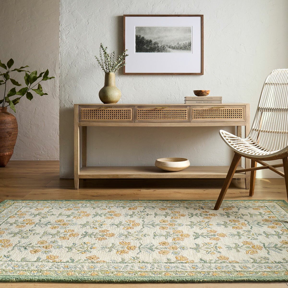 Livabliss Fairfax Green Wool Rug, In 2 Sizes Livabliss Fairfax Green Wool Rug, In 2 Sizes