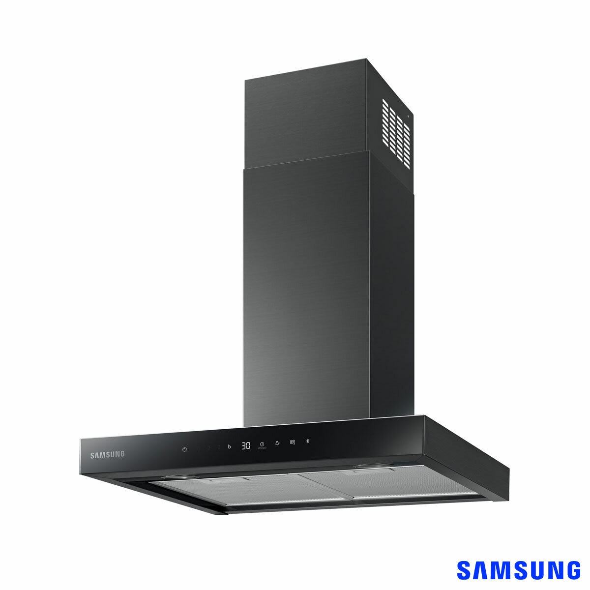 Samsung NK24C5703TM 60cm Integrated Chimney Cooker Hood, A Rated in Black