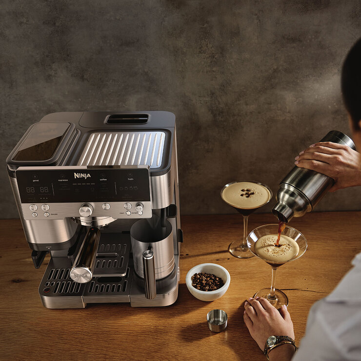 Ninja Luxe Espresso Coffee Machine Lifestyle Image
