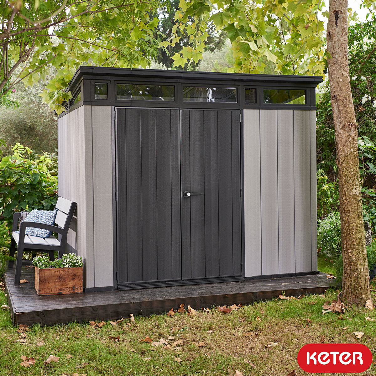 Keter Artisan 9ft 1" x 7ft 2" (2.8 x 2.2m) Storage Shed