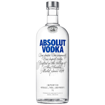 Absolut Original Swedish Vodka, 1L
