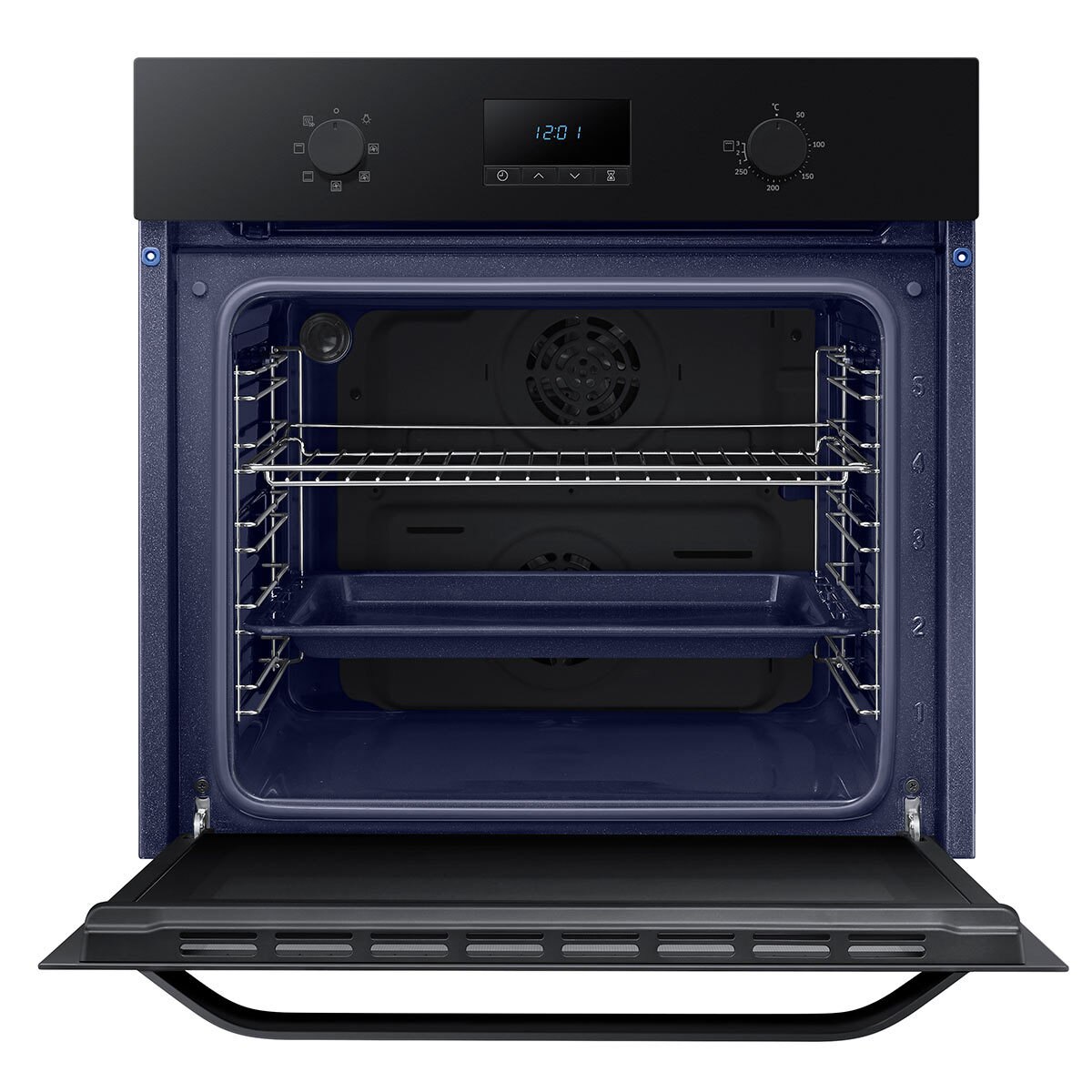 Samsung NV70K1340BB/EU, Single Oven A Rating in Black Costco UK