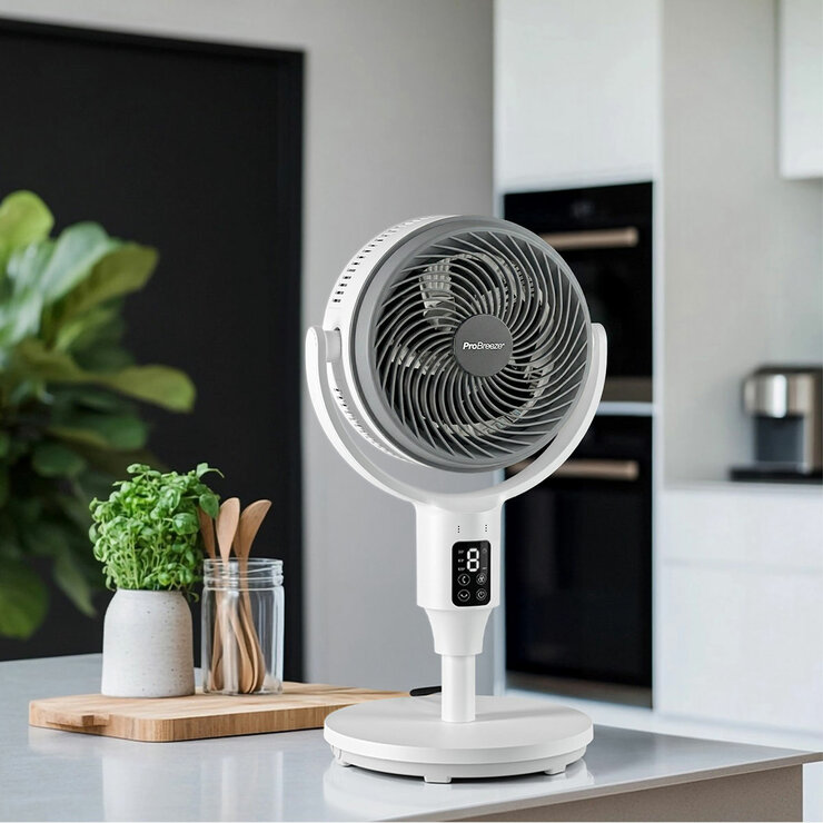 Pro Breeze AirFlo™ 43" Smart Hybrid Pedestal Fan Ultra-Quiet Air Circulator Pro Breeze AirFlo™ 43" Smart Hybrid Pedestal Fan Ultra-Quiet Air Circulator