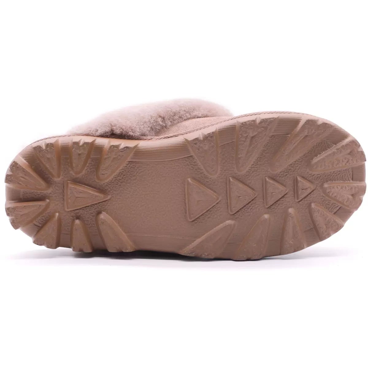 Kirkland Signature Women's Shearling Slippers in Caribou