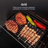 Hisense Hi6 BID914221CDBG Electric Built-in Double Oven, A Rated in Black