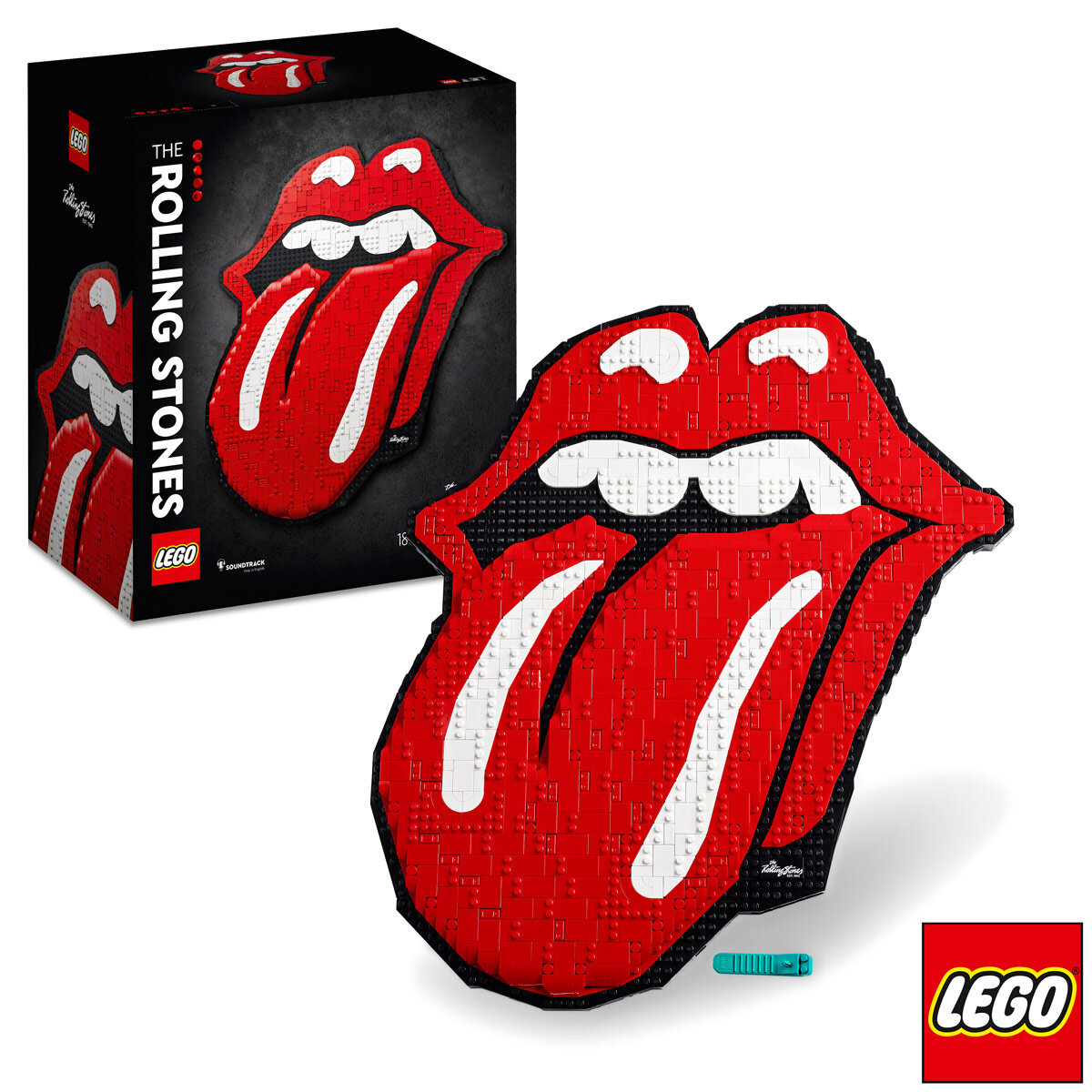 Buy LEGO ART The Rolling Stones Box & Items Image at Costco.co.uk