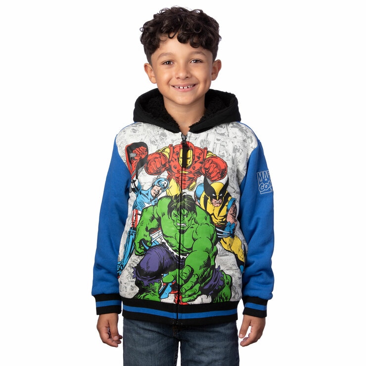 Character Kids Plush Hoodie