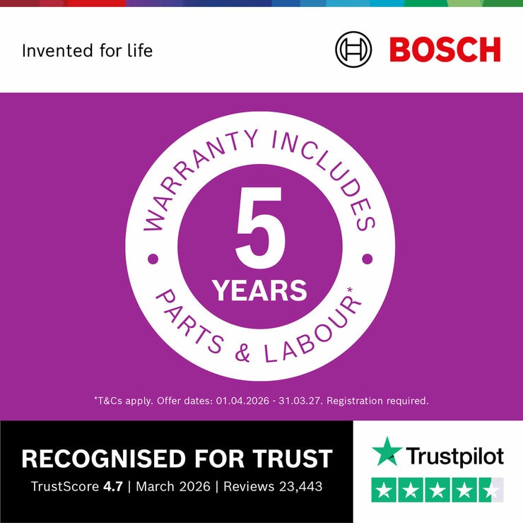 Bosch Series 4 KGN392LAGG Fridge Freezer, A Rated in Silver