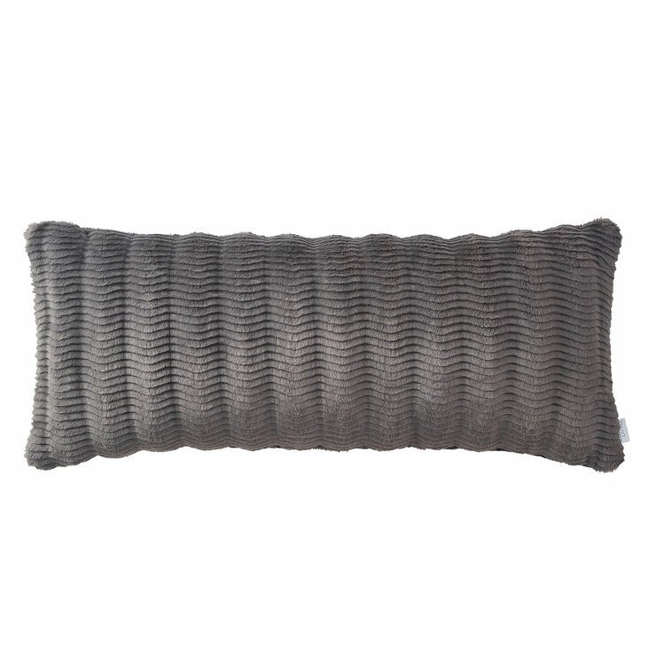 Casual Living Faux Fur Grey Body Pillow, 50 x 121 cm Casual Living Faux Fur Grey Body Pillow, 50 x 121 cm