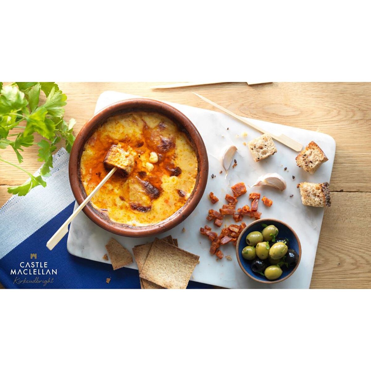 Cheese Bake on a Table