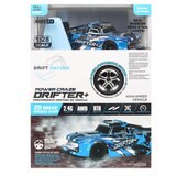 Power Craze Drifter+ 1:28 Scale Performance Drifting Racer Vehicle in Blue (8+ Years)