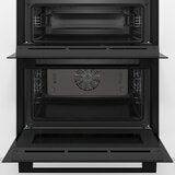 Bosch Series 4 NBS533BB0B Double Oven, A Rated in Black Bosch Series 4 NBS533BB0B Double Oven, A Rated in Black