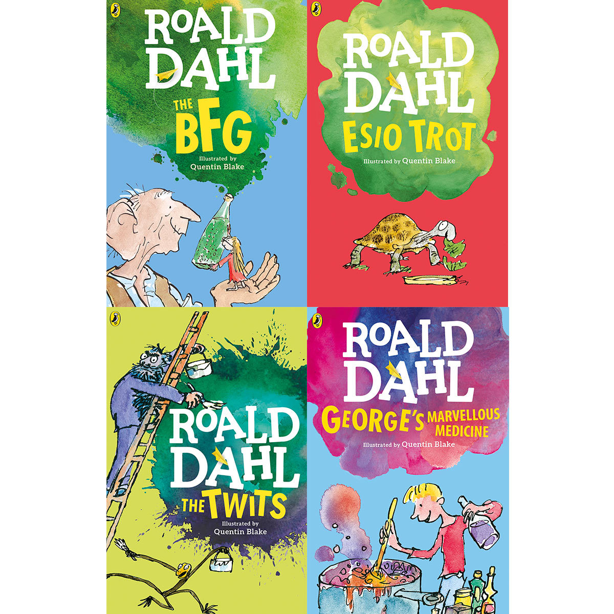 Roald Dahl Collection, 16 Book Box Set (7+ Years)