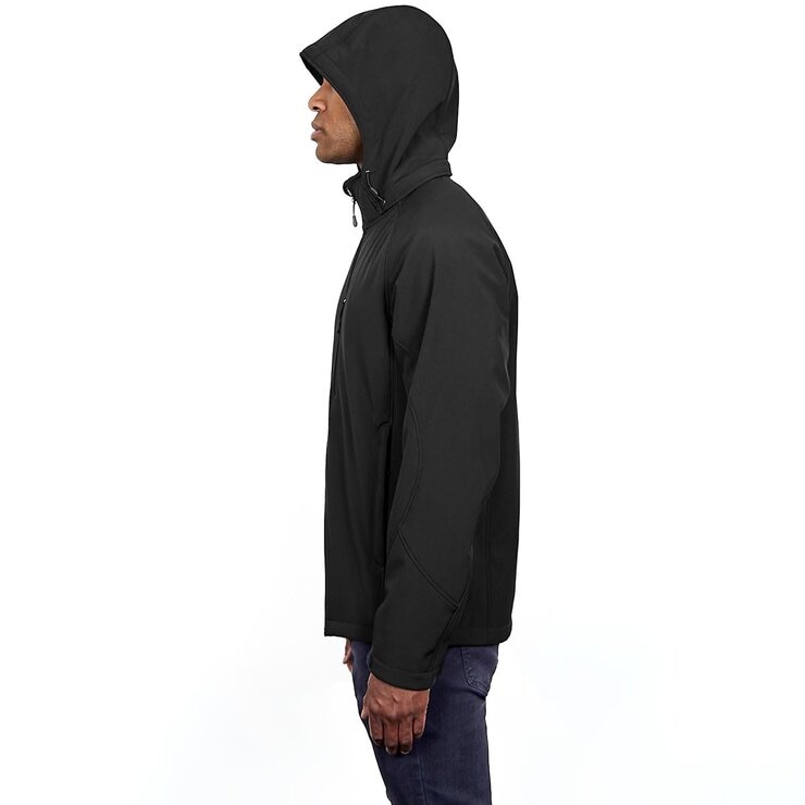 Kirkland Signature Men's Softshell Jacket in Black Kirkland Signature Men's Softshell Jacket in Black